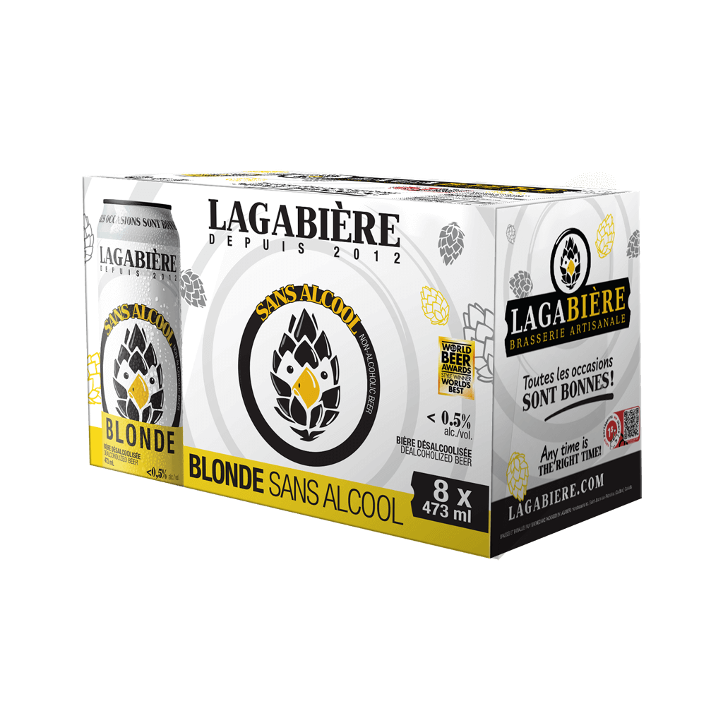 Lagabière - Blonde Désalcoolisé (8x473ml)
