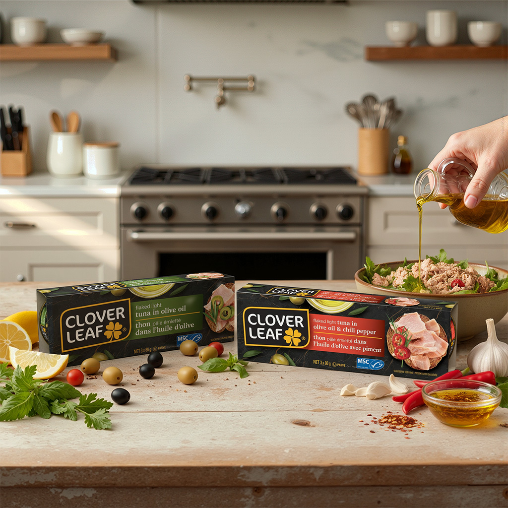 Thon pâle dans l’huile d’olive avec piment (3 x 80g)